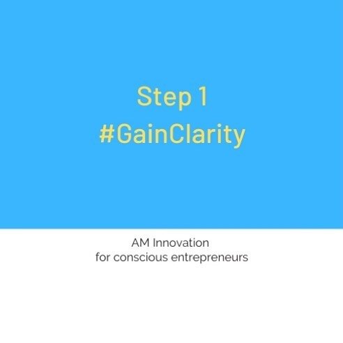 About how to pivot #digital but with awareness ✨  Step 1 : #GainClarity  #amconsciousentrepreneur #aminterview #purpose