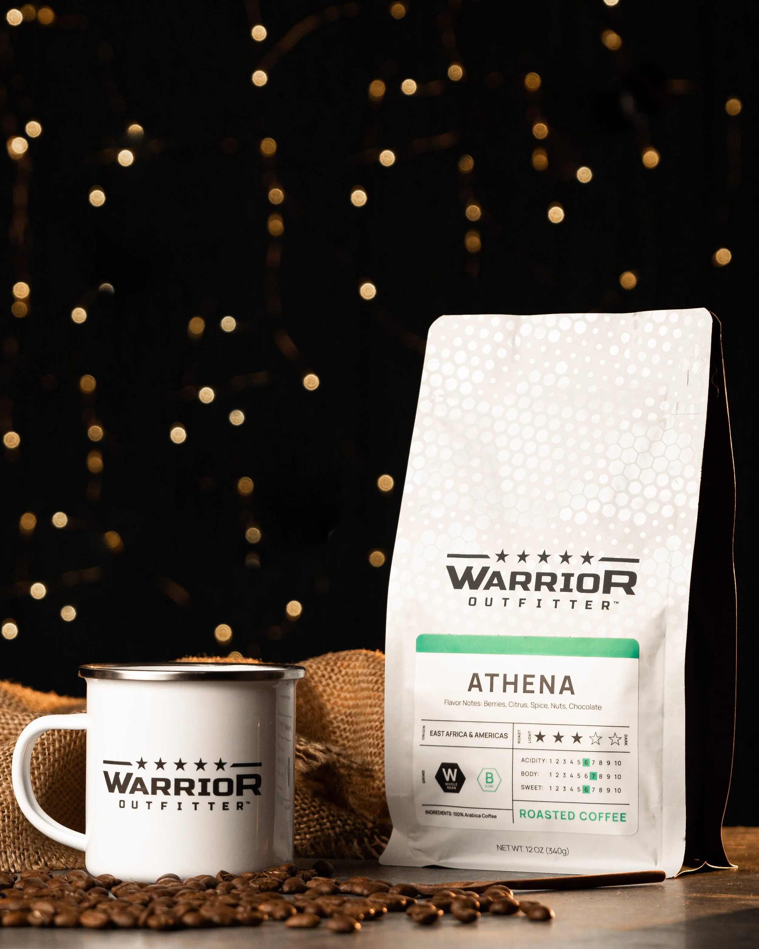 Warrior Coffee Styled Photography