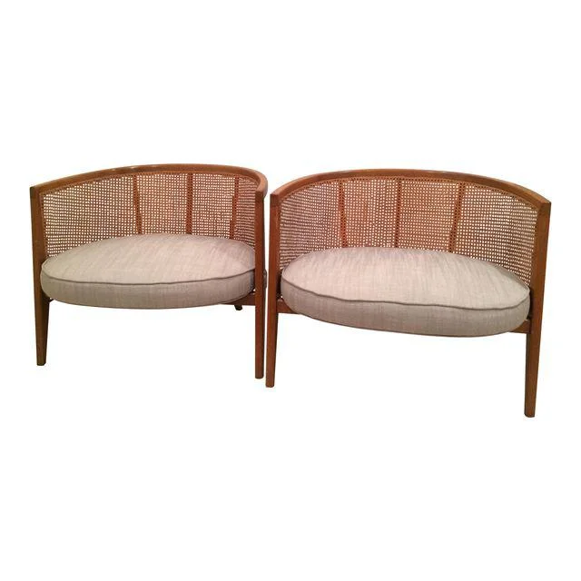 Pair of Harvey Probber Hoop Chairs