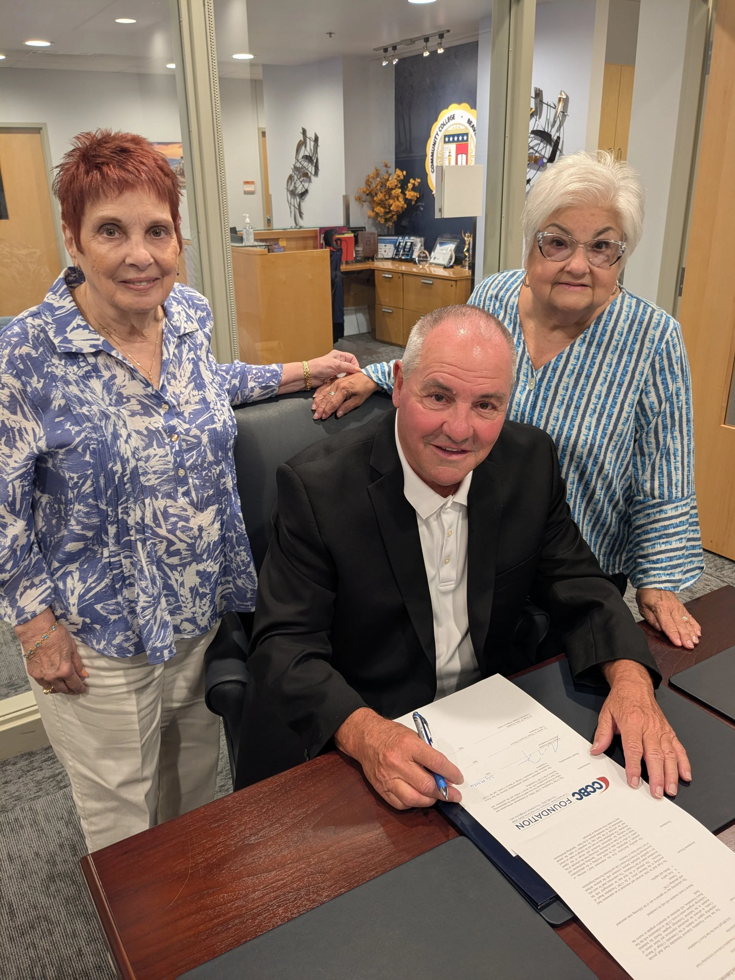 San Rocco Foundation Scholarship Signing Group Picture.jpg