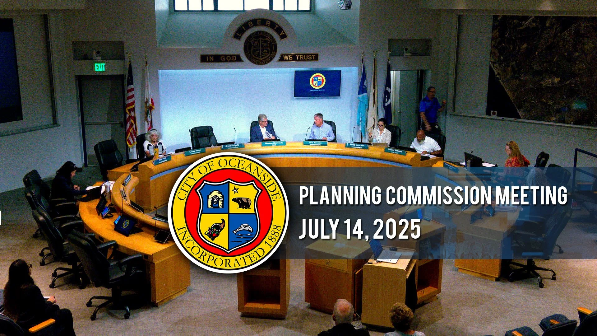 Oceanside Planning Commission Meeting: July 14, 2025