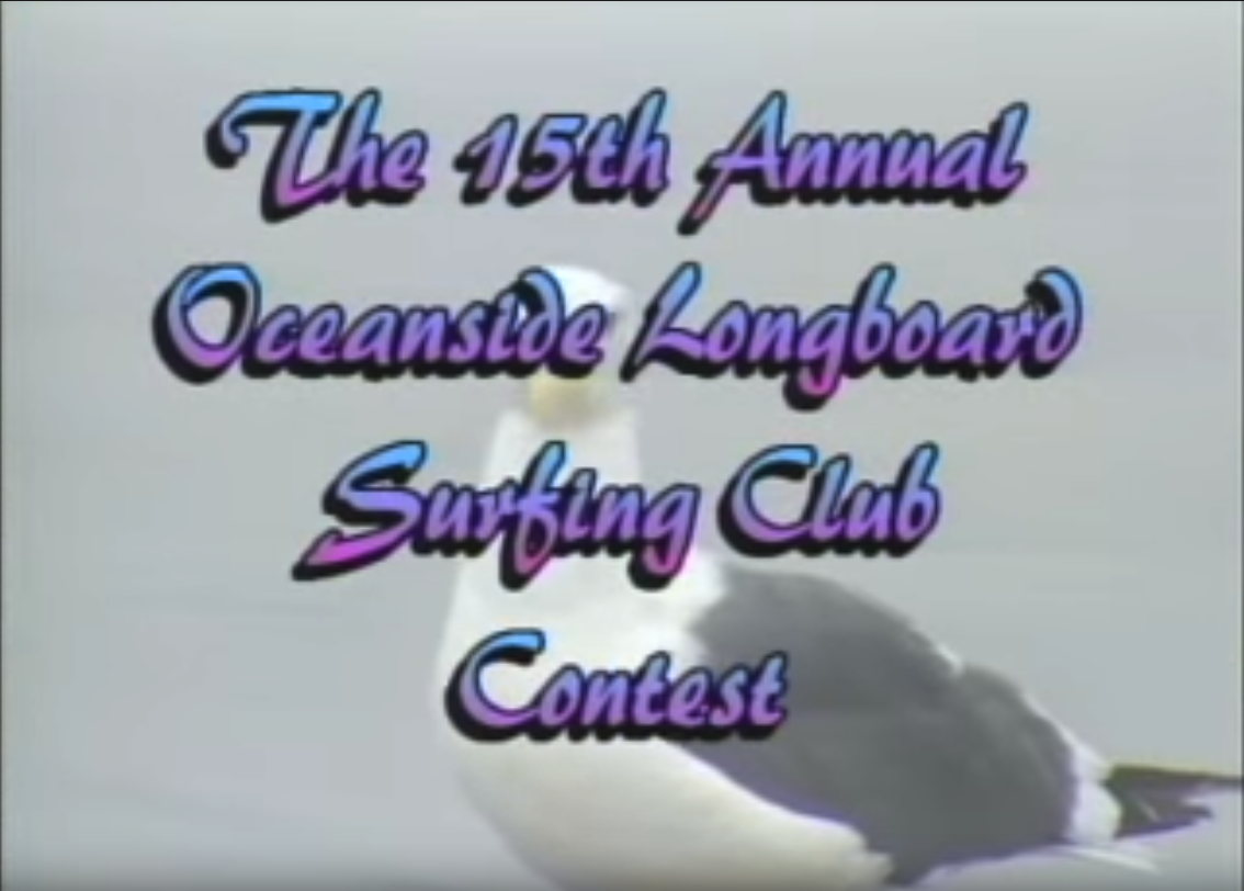 15th Annual Longboard Contest 1999