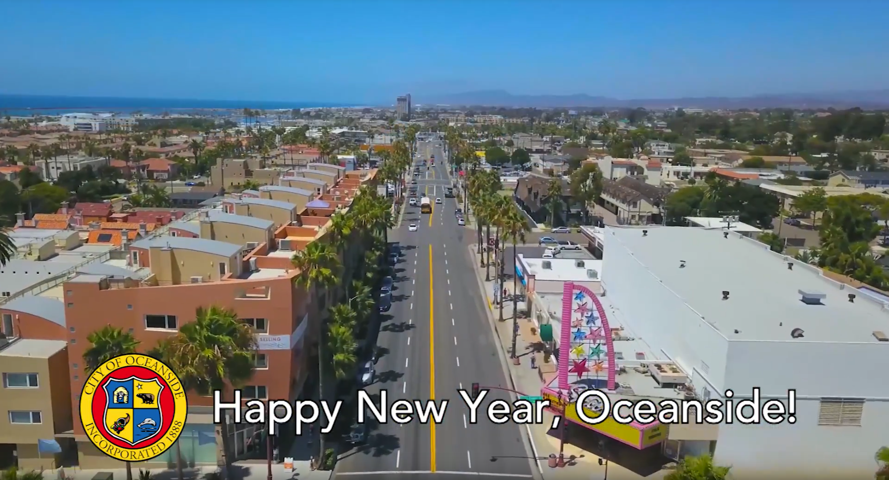 Happy New Year from everyone at the City of Oceanside and KOCT!