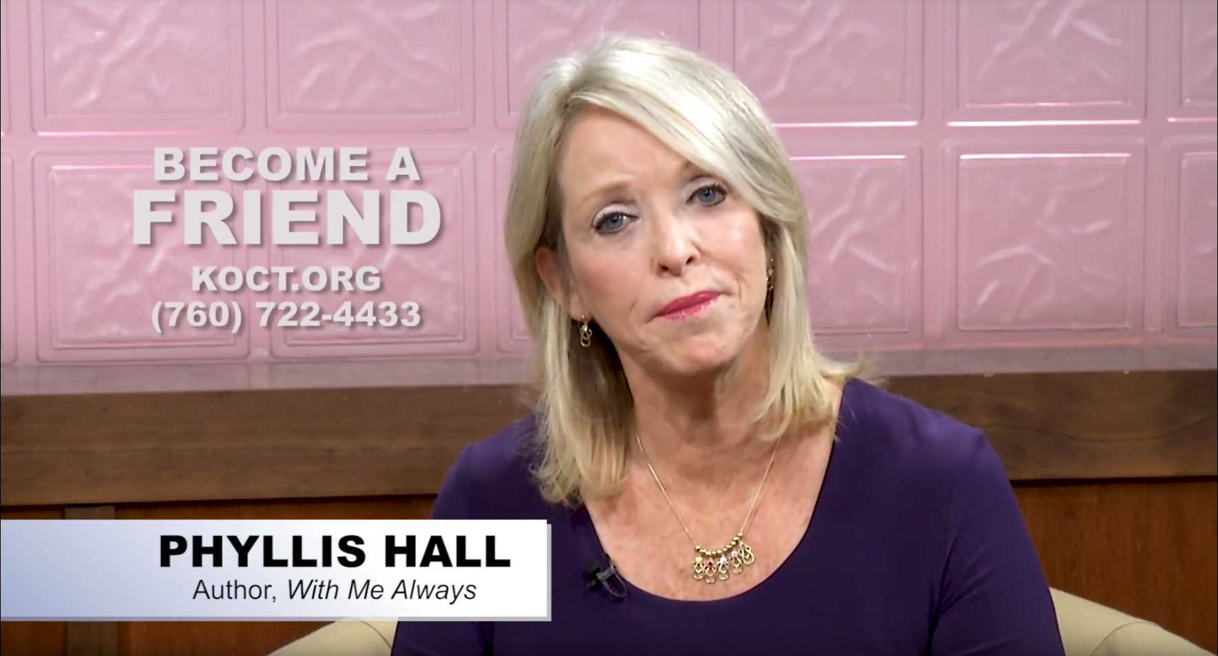 Phyllis Hall - Become a Friend of KOCT