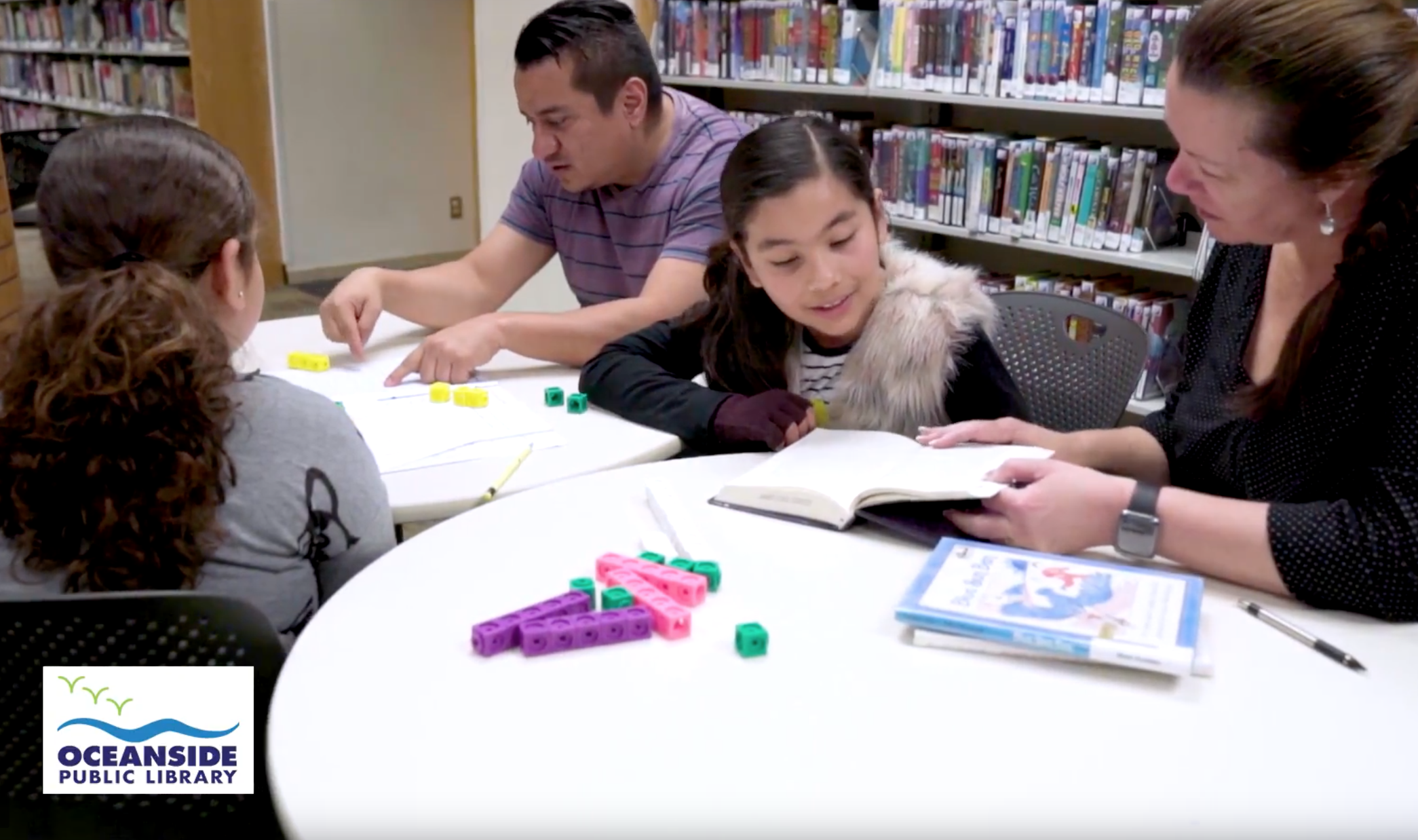 Oceanside Public Library - Homework Helpers & Book Buddies PSA