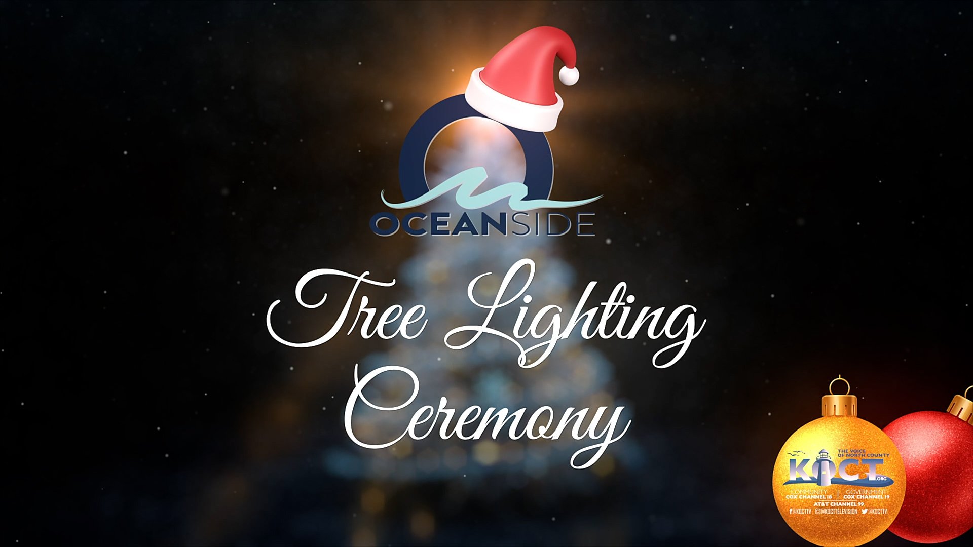 2021 Oceanside Holiday Tree Lighting Ceremony