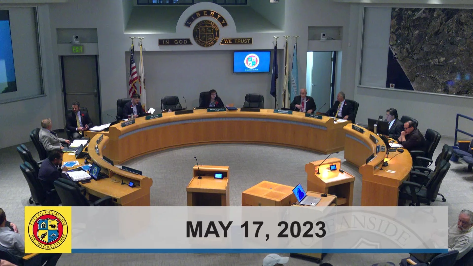 Oceanside City Council Meeting: May 17, 2023