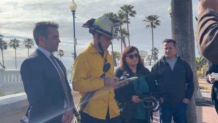 KOCT was on the scene for the City of Oceanside&rsquo;s Press Conference on today&rsquo;s Oceanside Pier Fire. Oceanside Fire Chief Dave Parsons, Mayor Esther Sanchez, Deputy Mayor Ryan Keim, Assistant City Manager Michael Gossman and other Oceanside