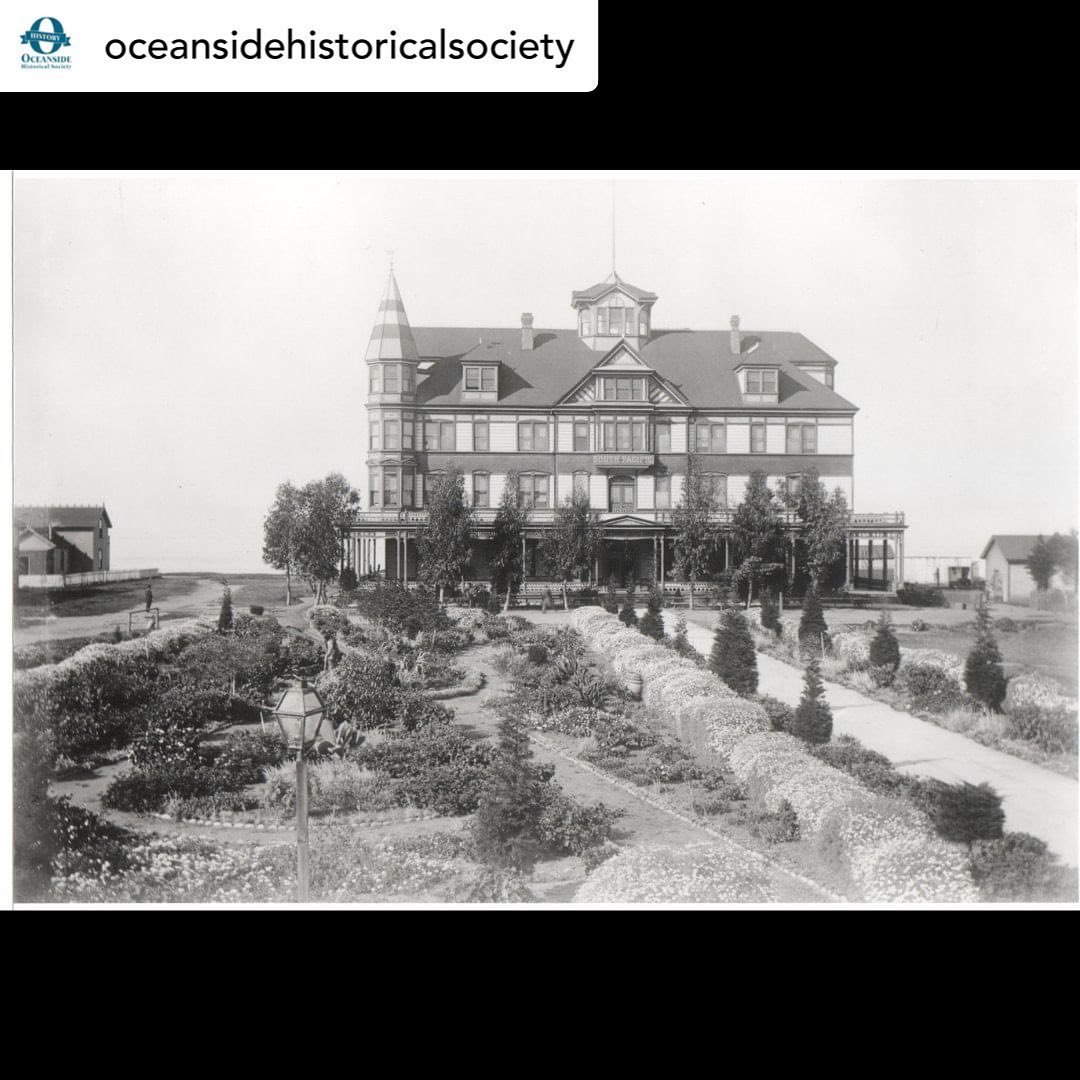Repost &bull; @oceansidehistoricalsociety | Visit Our Historical Society online for even more amazing stories!
.
In 1887 a grand hotel was built on Third (now Pier View Way) and Pacific Street named the South Pacific Hotel. The hotel, built on the bl