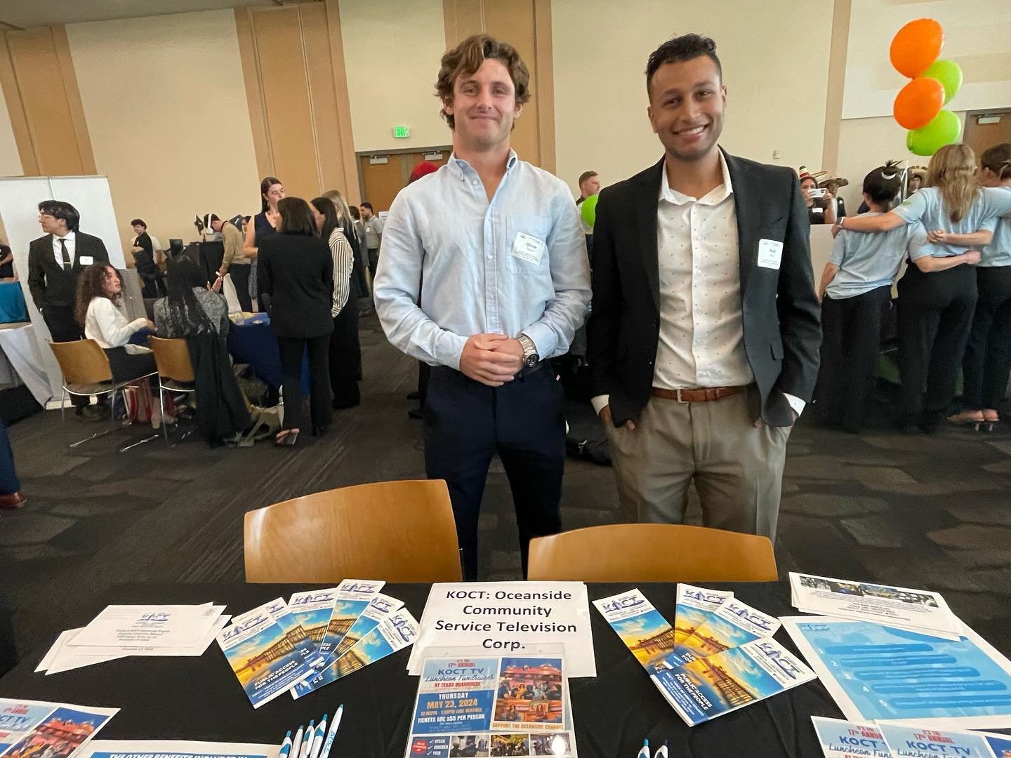 We&rsquo;re absolutely thrilled to have been chosen as a representing organization for @csusm&rsquo;s Senior Experience Program! These pictures are from tonight&rsquo;s Senior Experience Trade Show in which CSUSM Business Administration Students are 