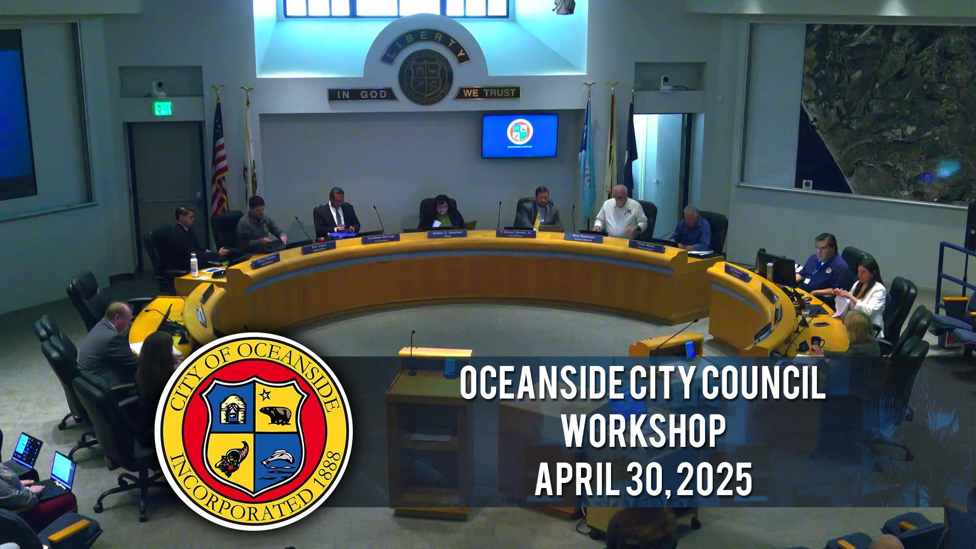 Oceanside City Council Workshop - April 30, 2025