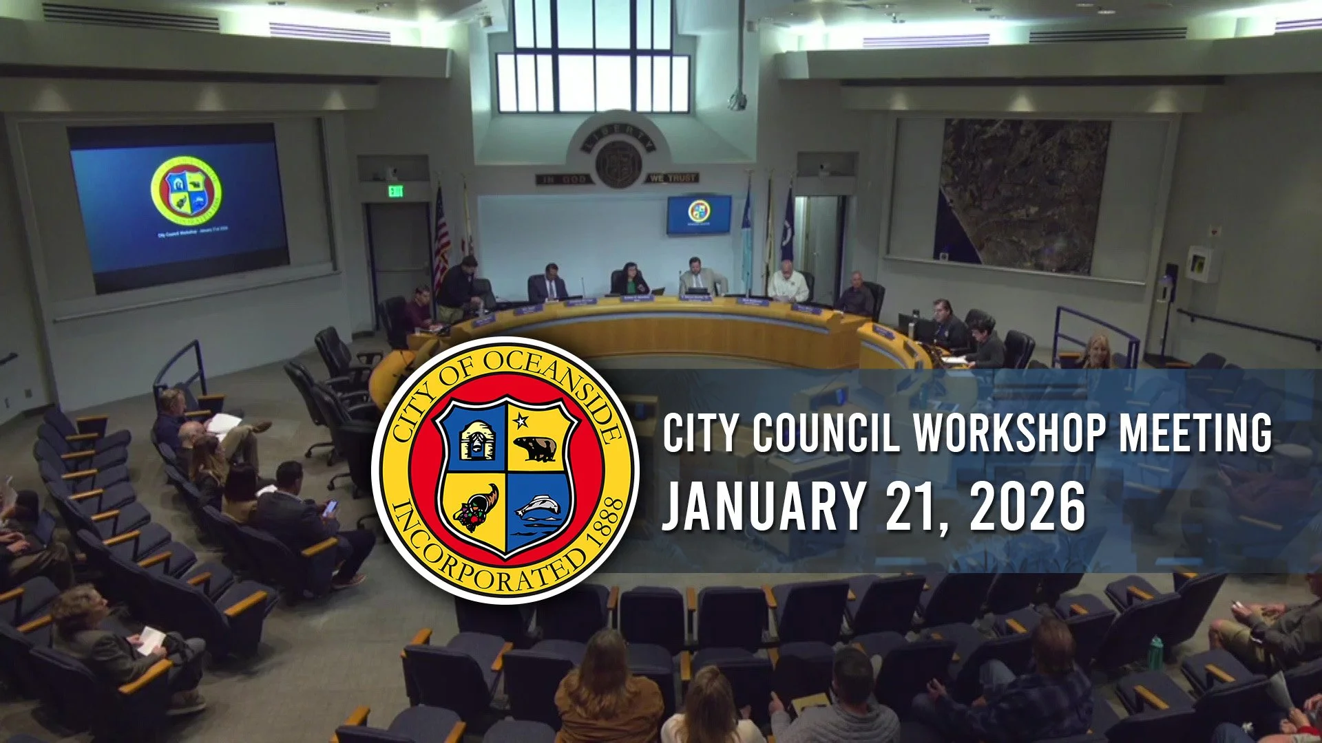 Oceanside City Council Workshop: January 21, 2026