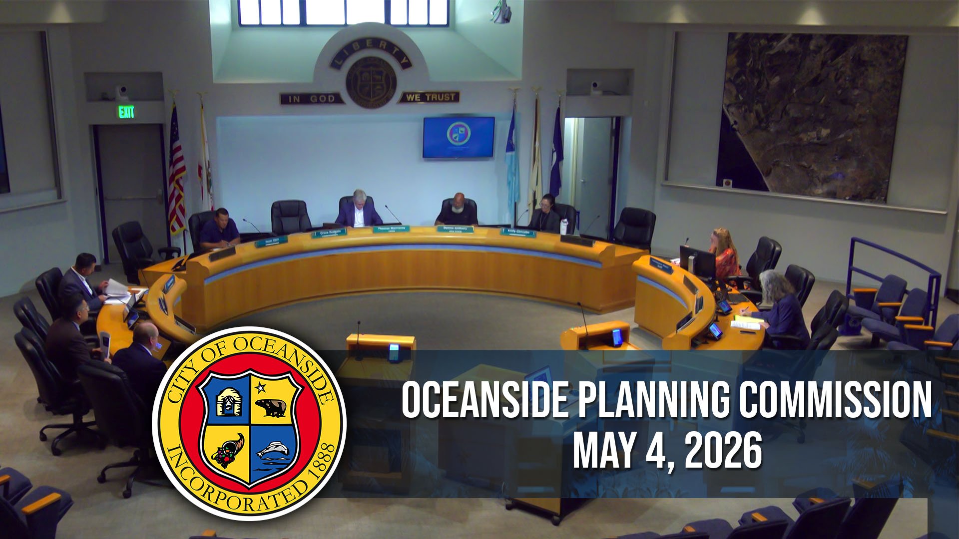 Oceanside Planning Commission Meeting: May 4, 2026