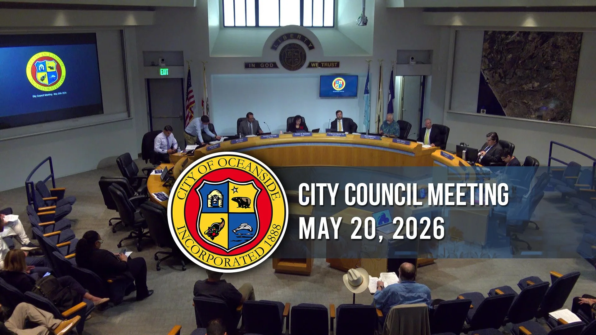 Oceanside City Council Meeting: May 20, 2026