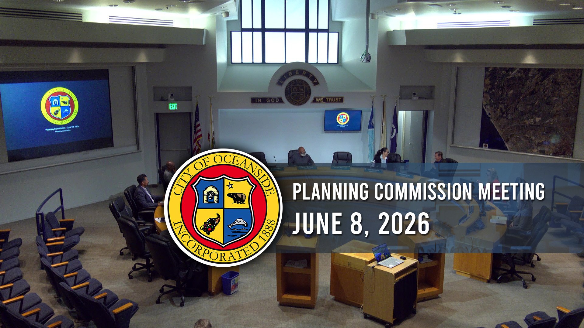 Oceanside Planning Commission Meeting - June 8, 2026