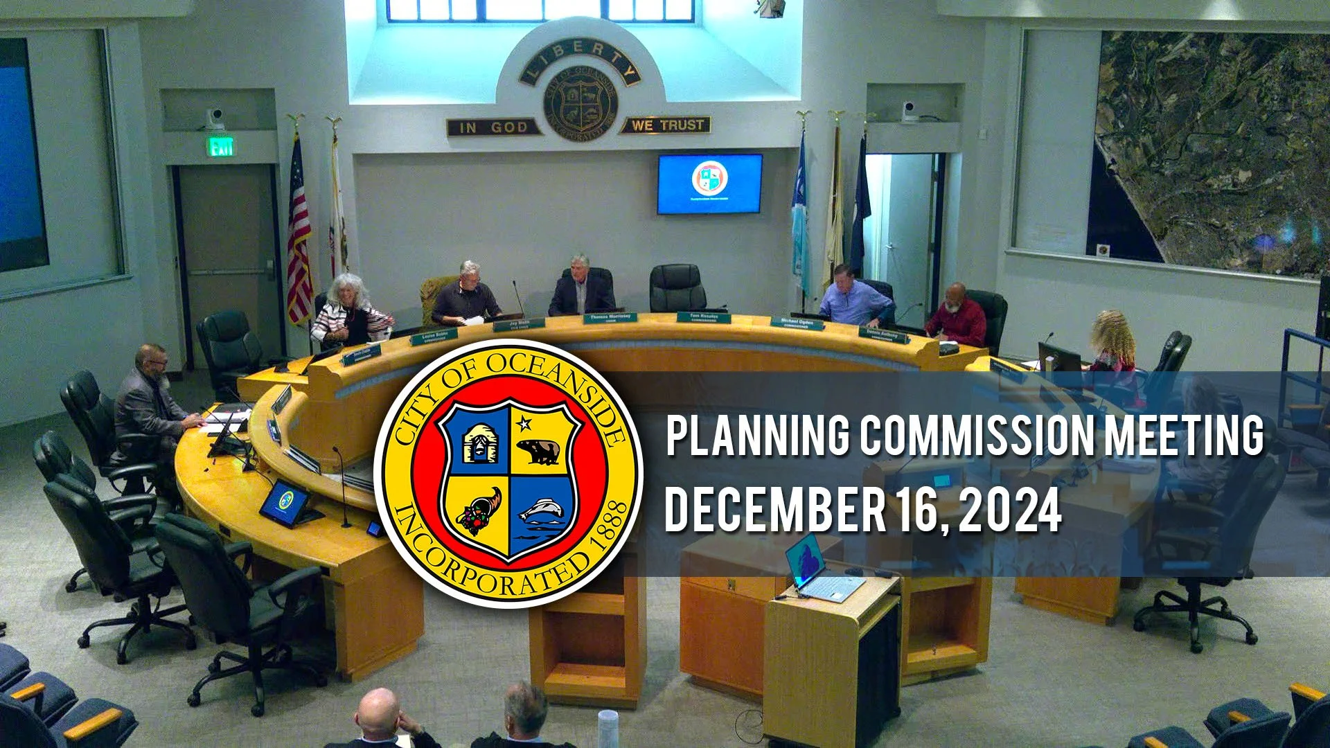 Oceanside Planning Commission Meeting: December 16, 2024