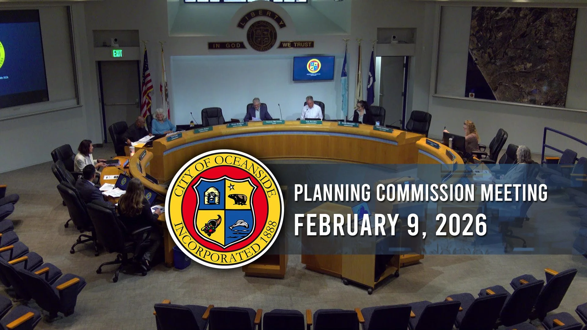 Oceanside Planning Commission Meeting: February 9, 2026