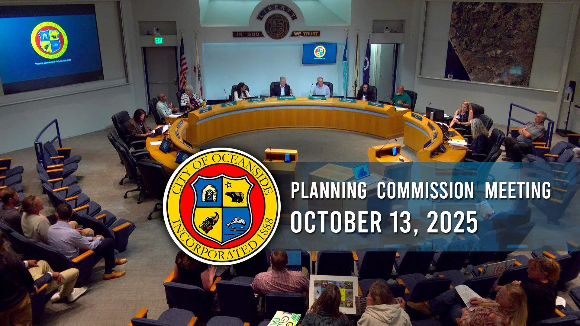 Oceanside Planning Commission Meeting: October 13, 2025