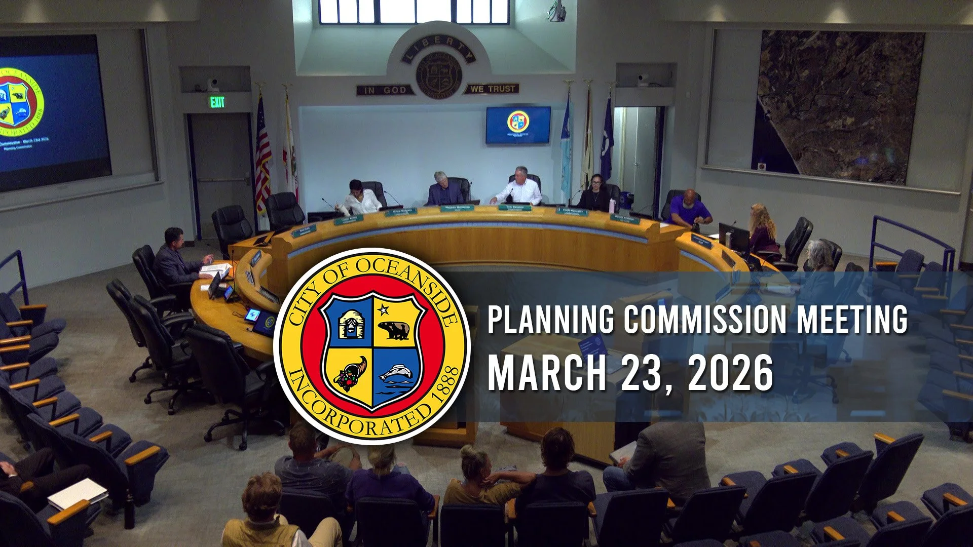 Oceanside Planning Commission Meeting: March 23, 2026