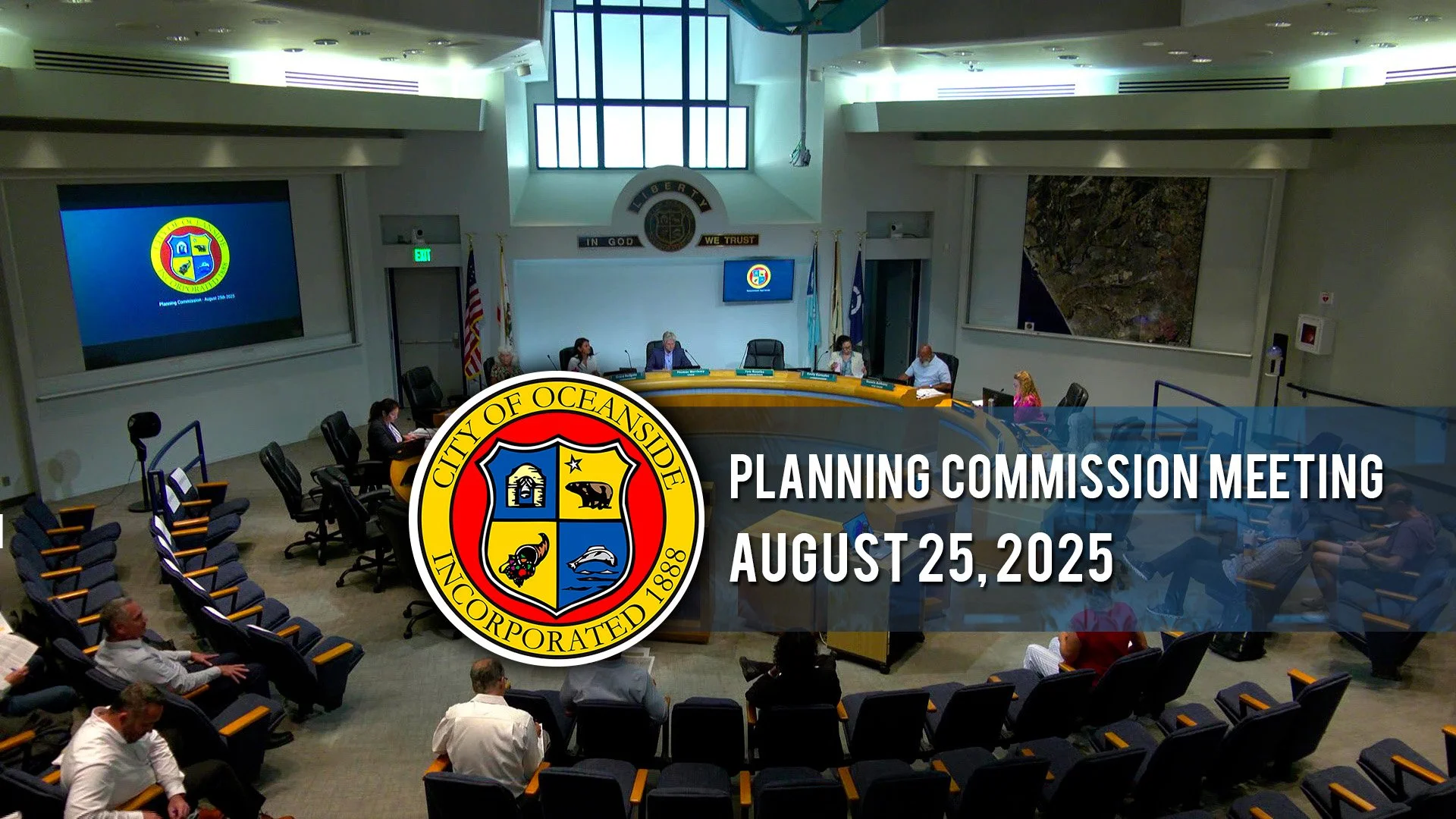 Oceanside Planning Commission Meeting: August 25, 2025