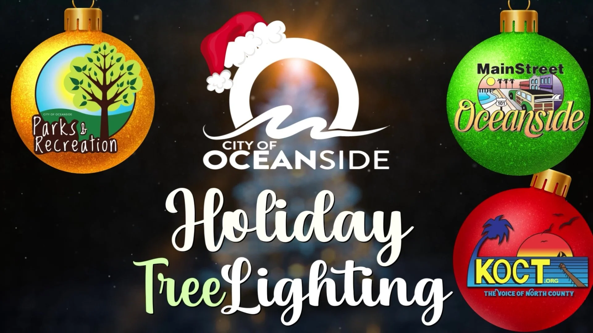The 2025 Oceanside Holiday Tree Lighting Ceremony