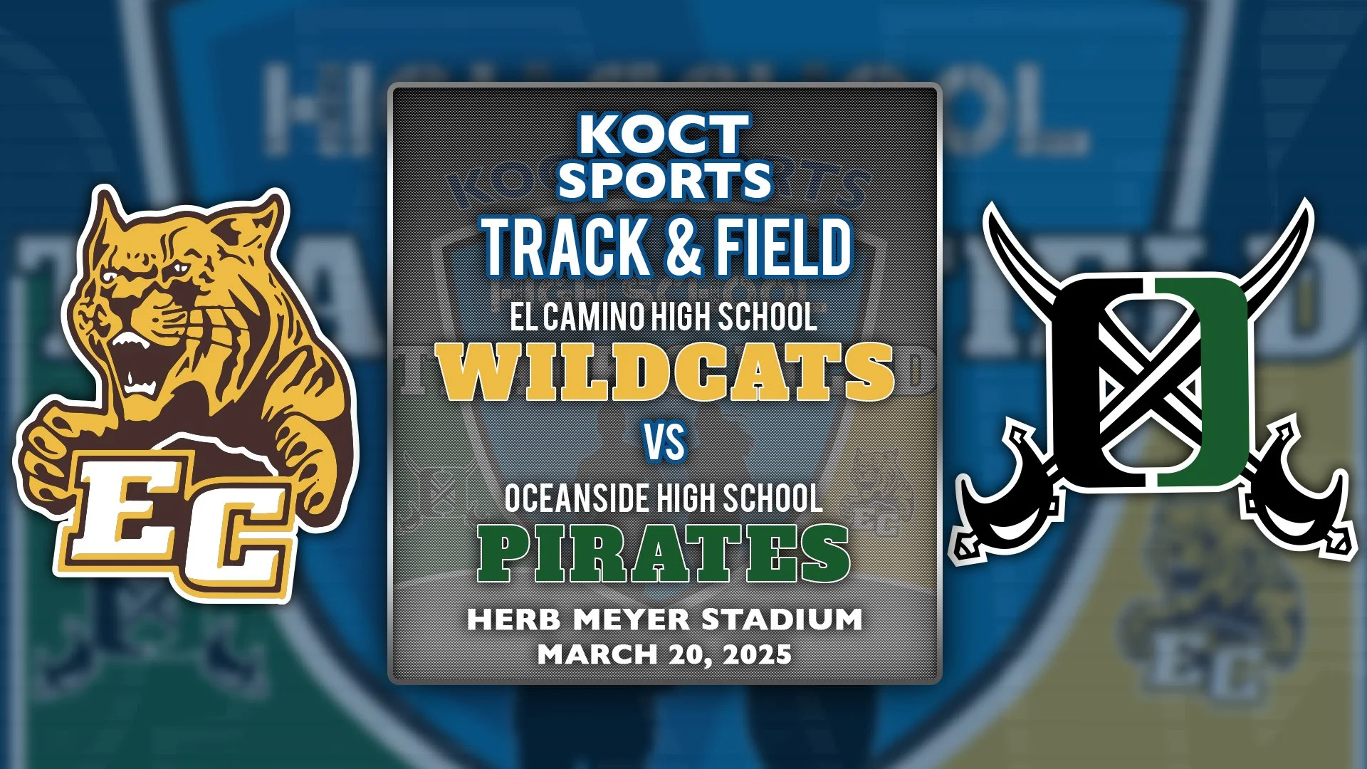 HIGH SCHOOL TRACK &amp; FIELD 2025 ECHS VS OHS