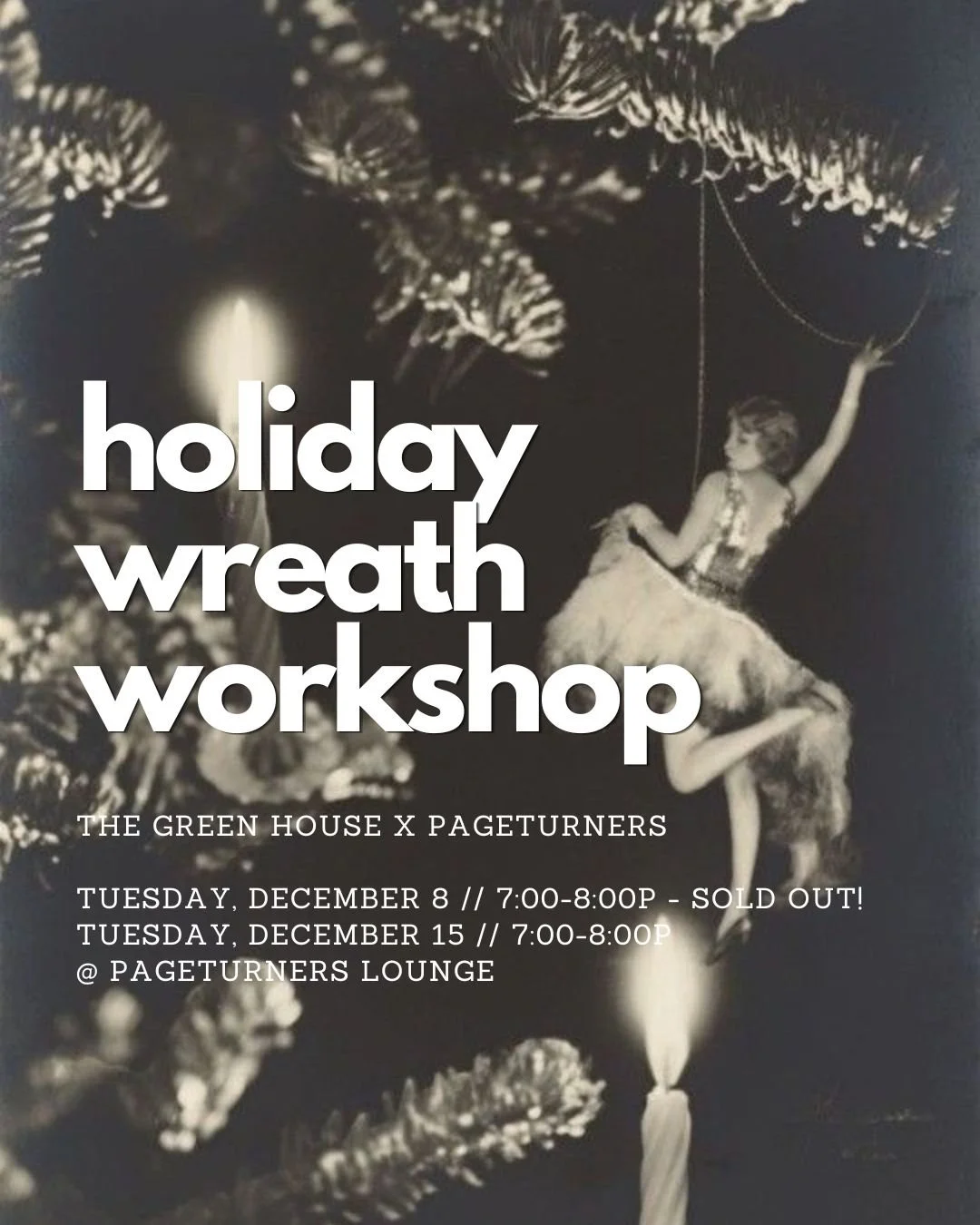 holiday wreath workshops