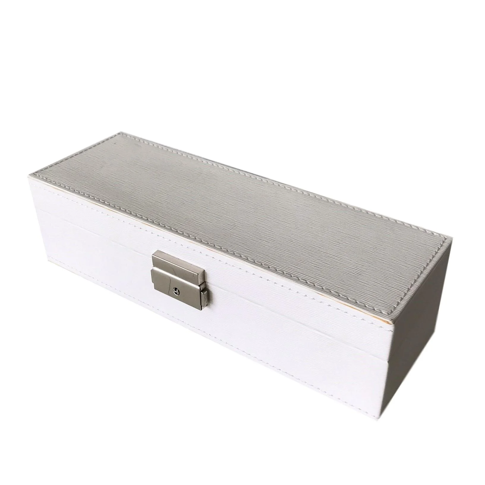 Textured Box, White 