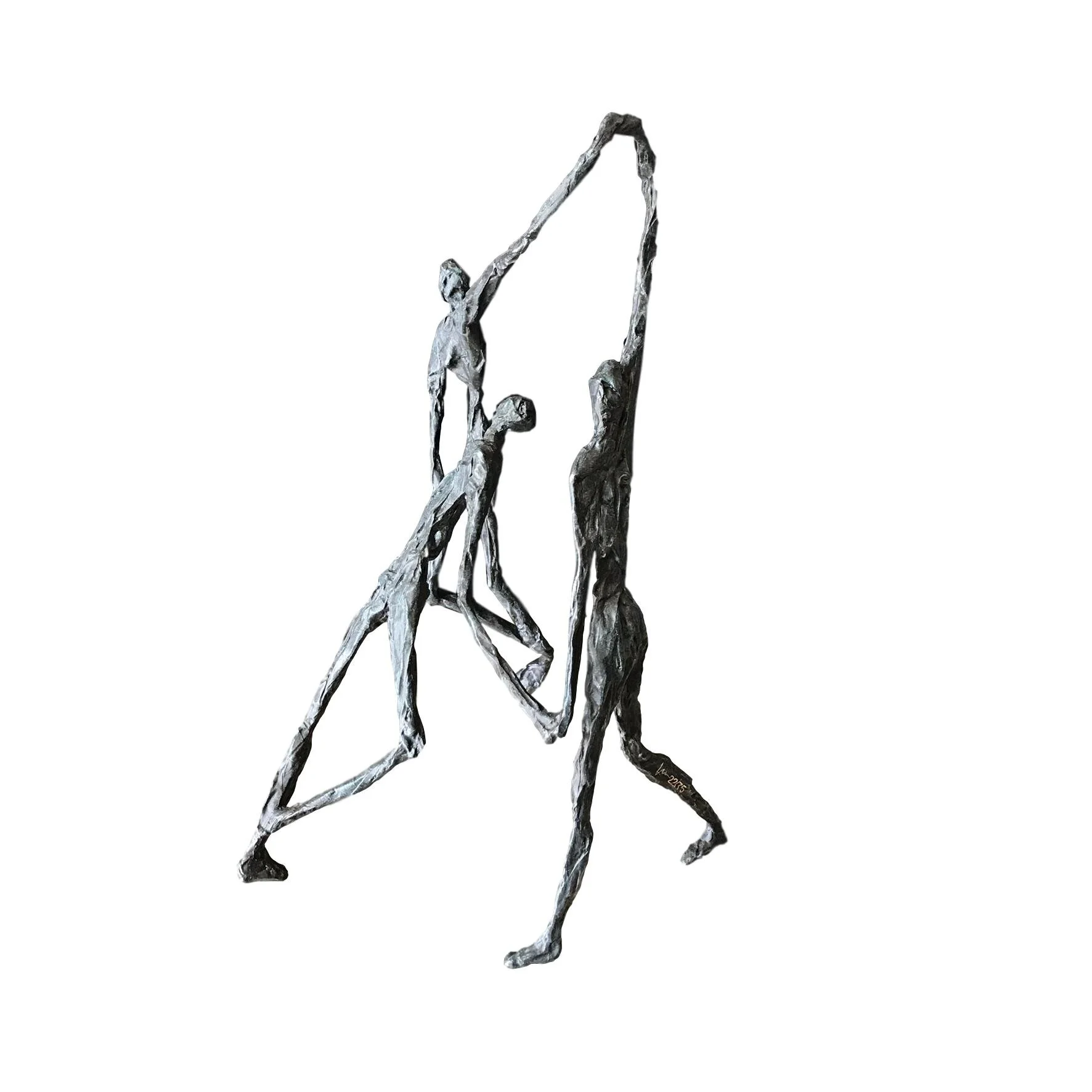 Ann Vrielinck Bronze Sculpture, "To Encourage"