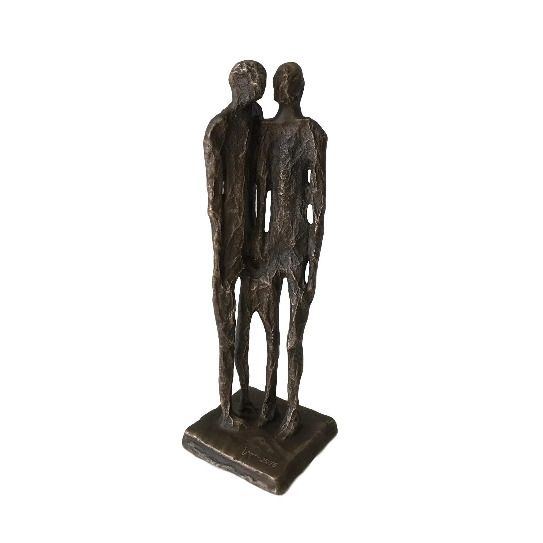 Ann Vrielinck Bronze Sculpture, "To Reason #2"