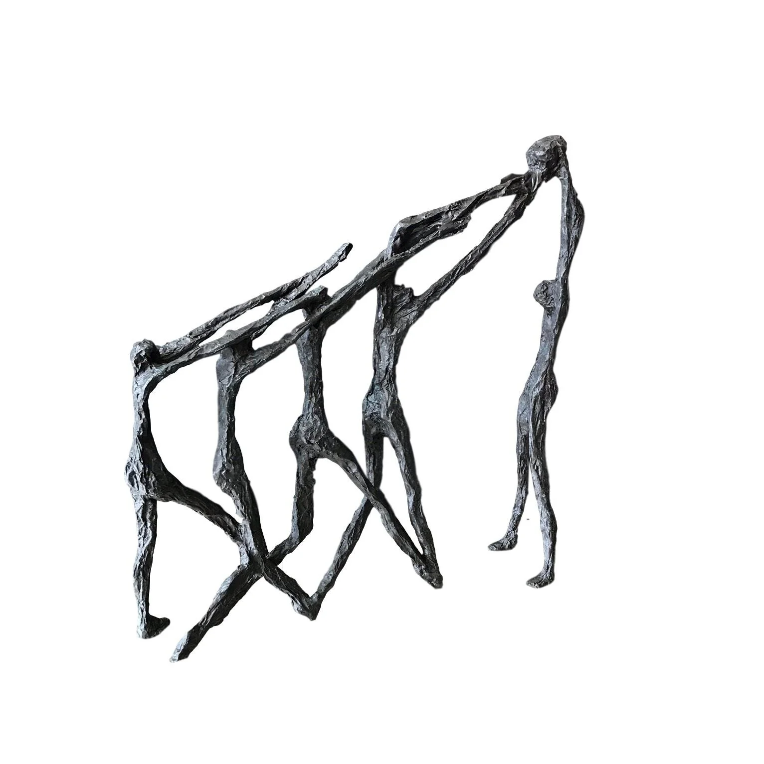 Ann Vrielinck Bronze Sculpture, "Striving"