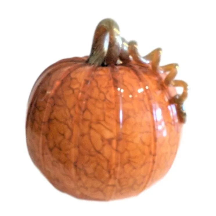 Art Glass Pumpkin