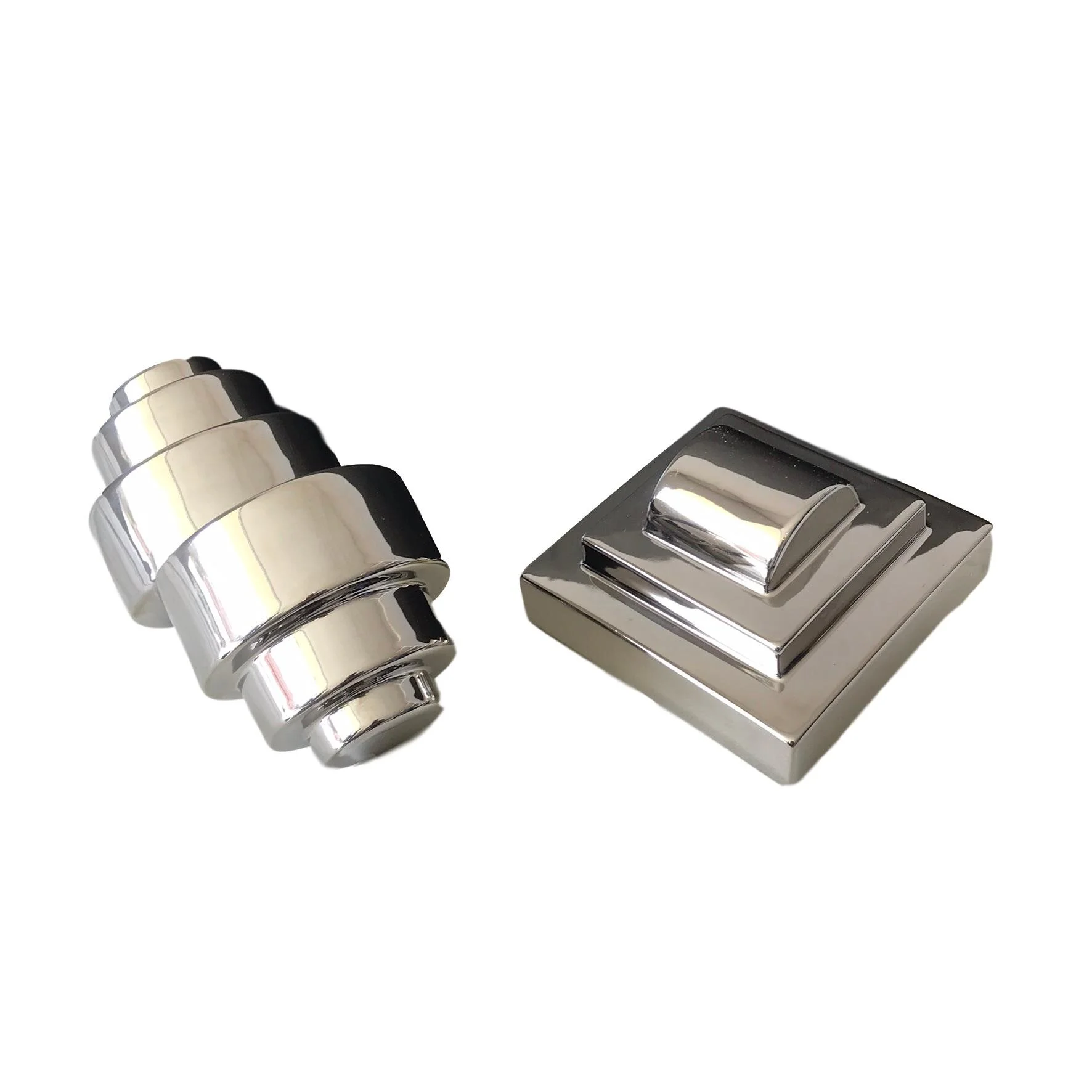 Silver Ceramic Objects