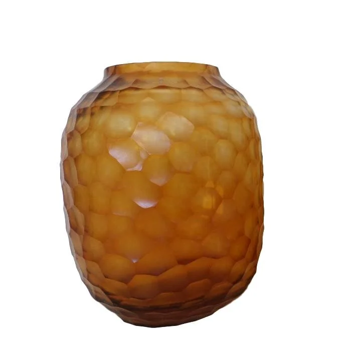 Bambola Vase, Amber