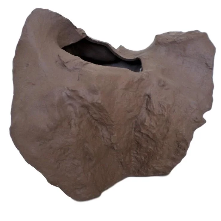 Rock Vase, Brown