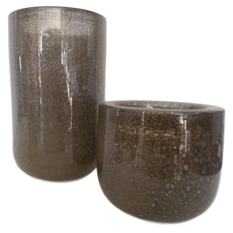 Gabon Vases, Gold Bubbles