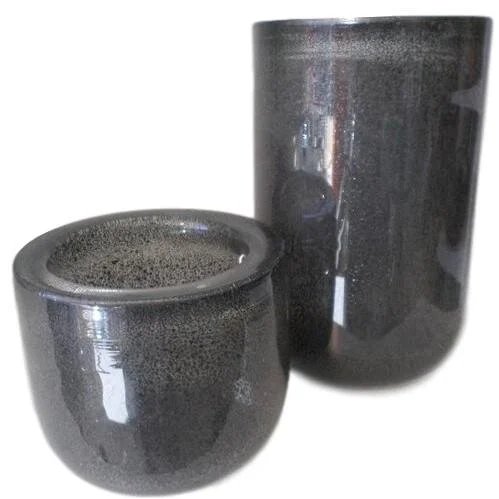 Gabon Vases, Gray Bubble