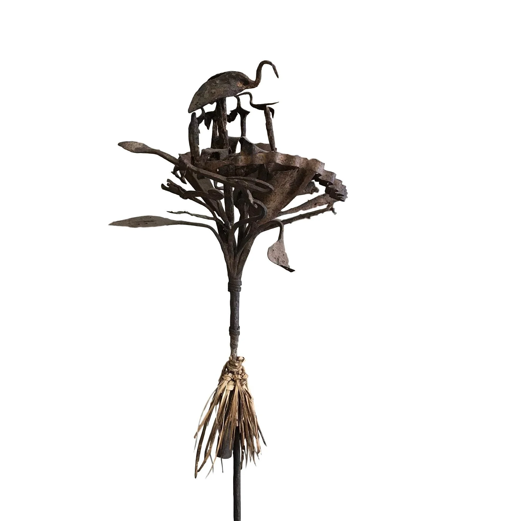 African Iron Processional Staff