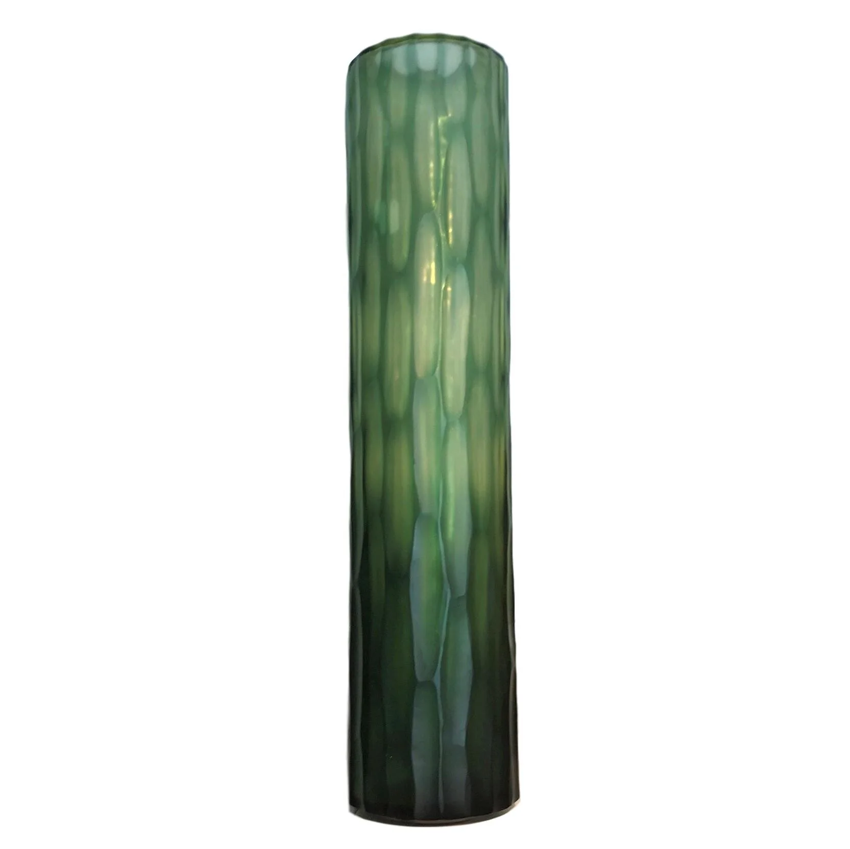 Omar Cylinder Vase, Extra Tall, Green