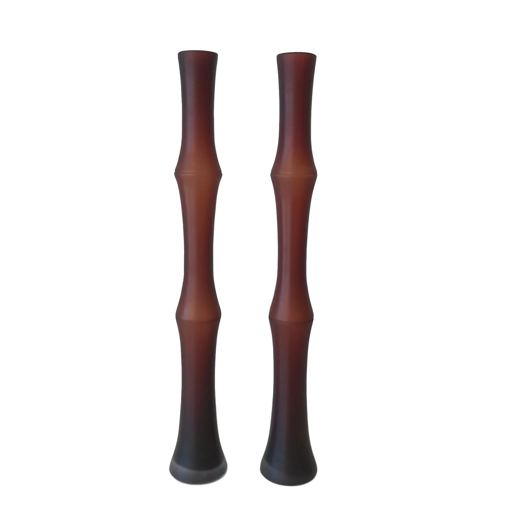 Bamboo Vases, Red