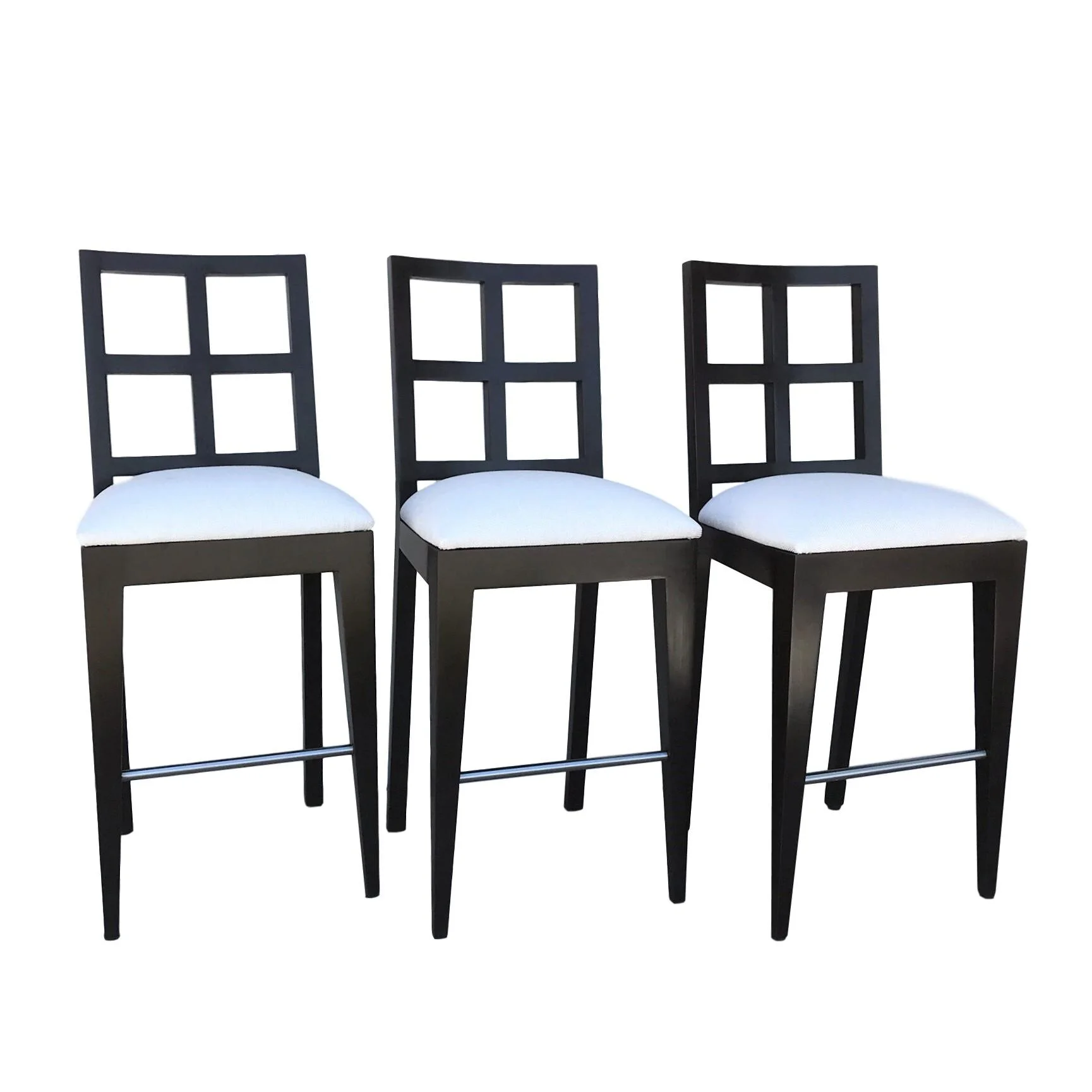 Barstools by Berman-Rosetti, Set of 3