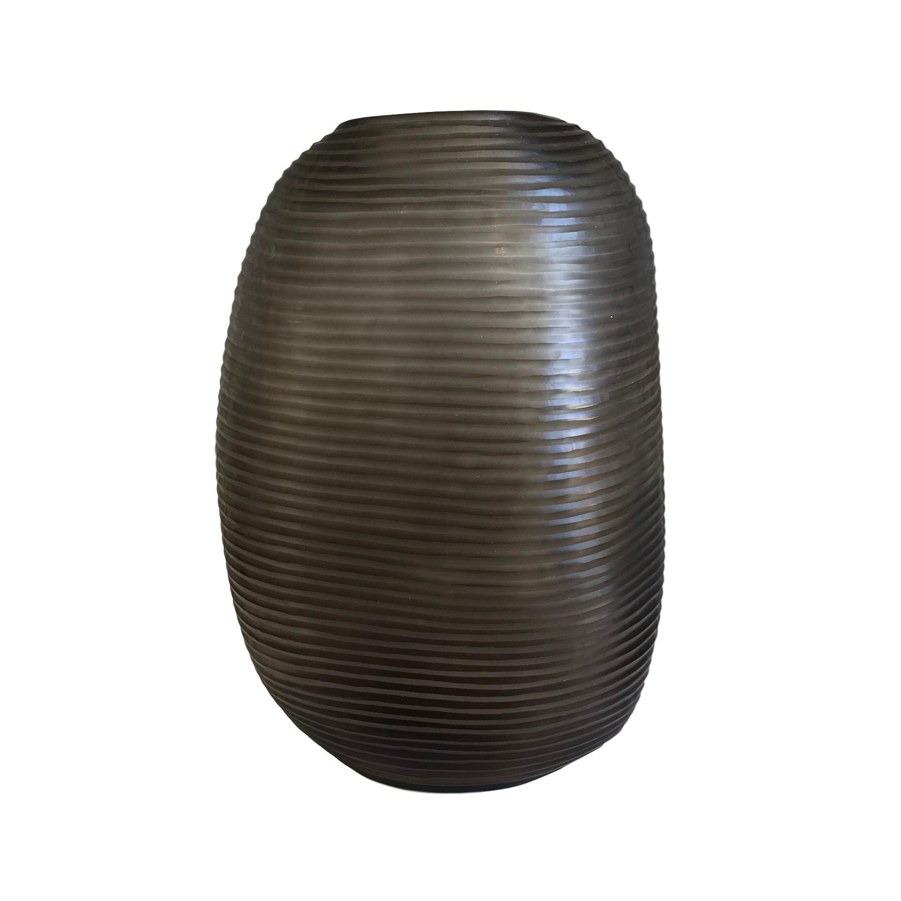 Patara Vase, Smoke Gray