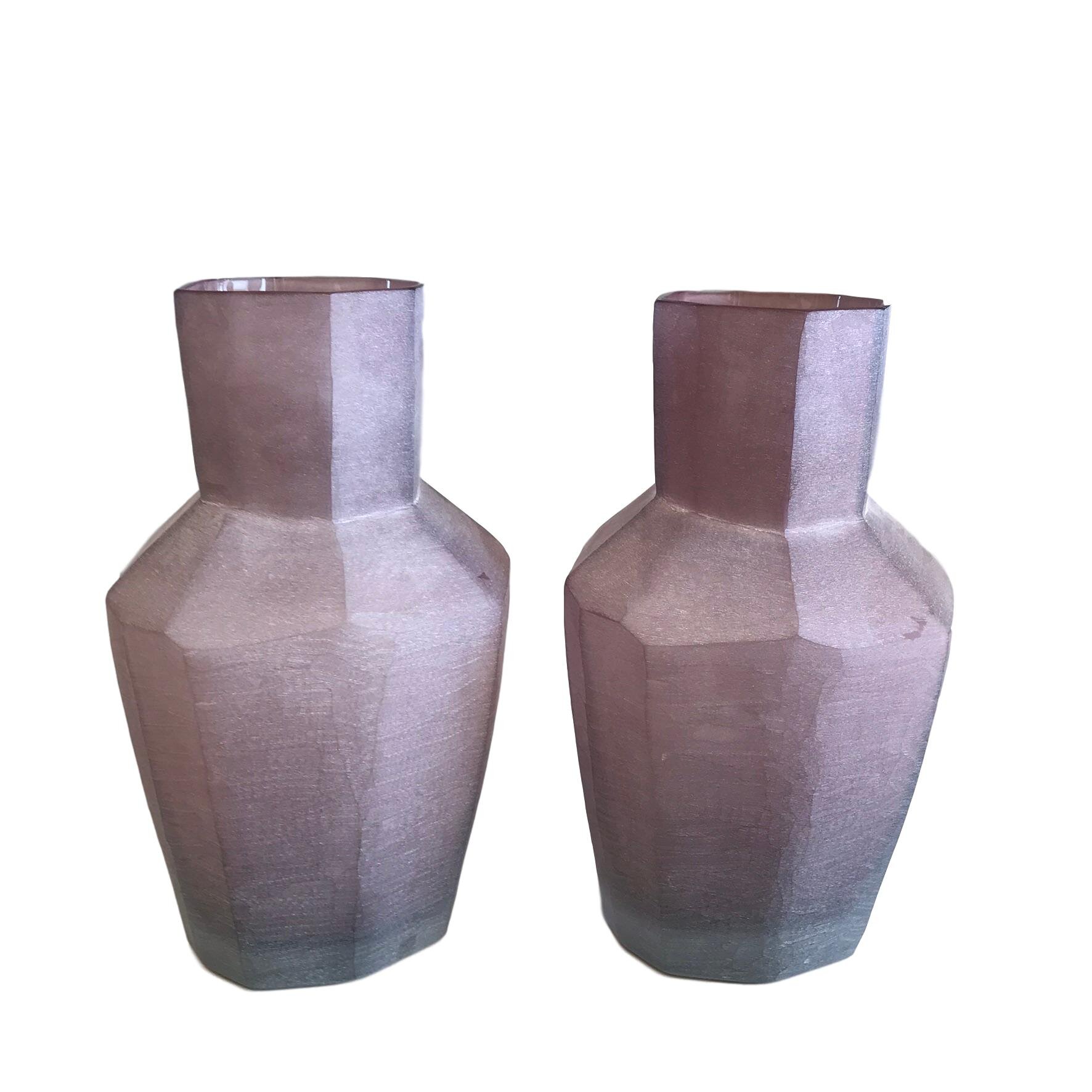 Kahulu Vases, Light Amethyst