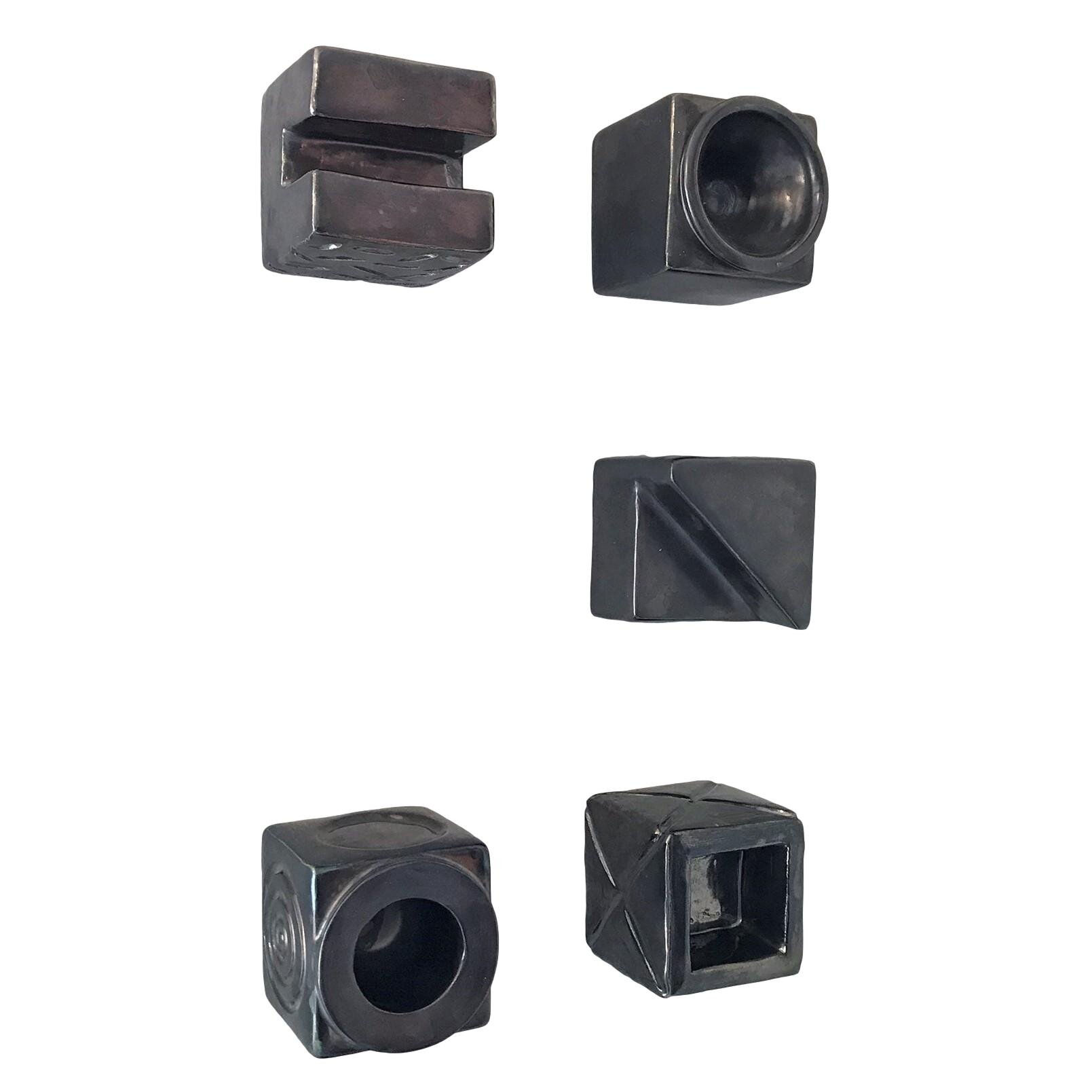 Kaiser Suidan Ceramic Wall-Mounted Cubes 