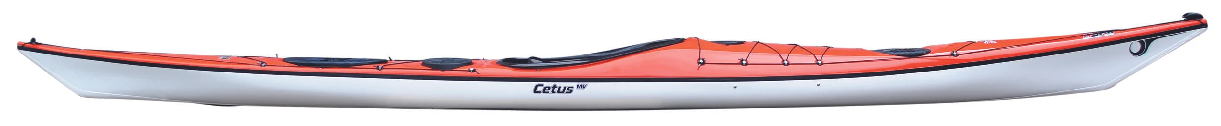 Cetus MV: Fast paced and responsive and really easy to carve and turn, this is the middle ground for those who want a bit of extra volume but are too light for the original Cetus. Perfect for new comers and experts to launch their adventures, the Cetus MV has superb stability in all conditions and the ability to inspire confidence is remarkable and truly unrivalled by any other sea kayak out there. P&H's handcrafted quality is on show here in its finest form. The MV has all the load carrying capabilities of the original Cetus with its two main hatches plus spacious day hatch and deck pod there is plenty of room for all your kit for an overnight stay or longer. In stock Cetus MV colors.