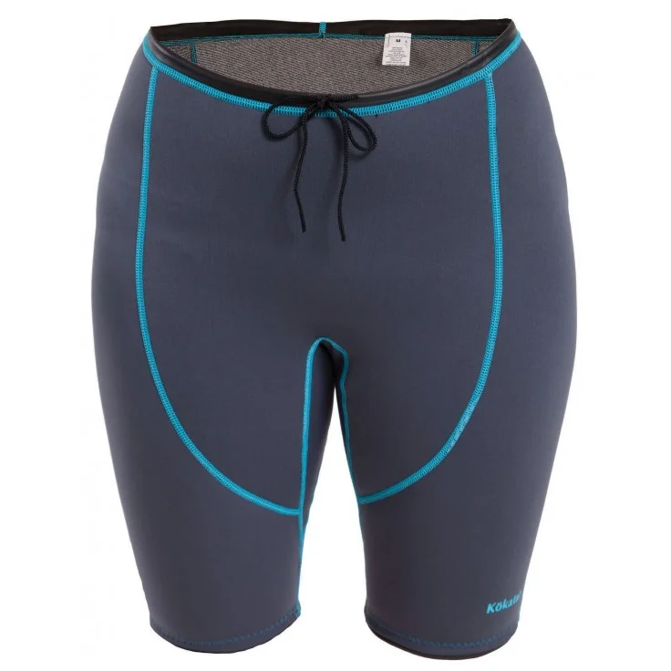 Neocore shorts: This lightweight 0.5mm neoprene fabric features a plush polyester inner lining that is comfortable against the skin and retains less water. Combined with a Durable Water Resistant (DWR) coating on the outer surface, NeoCore helps regulate body temperature by reducing the effect of evaporative heat loss