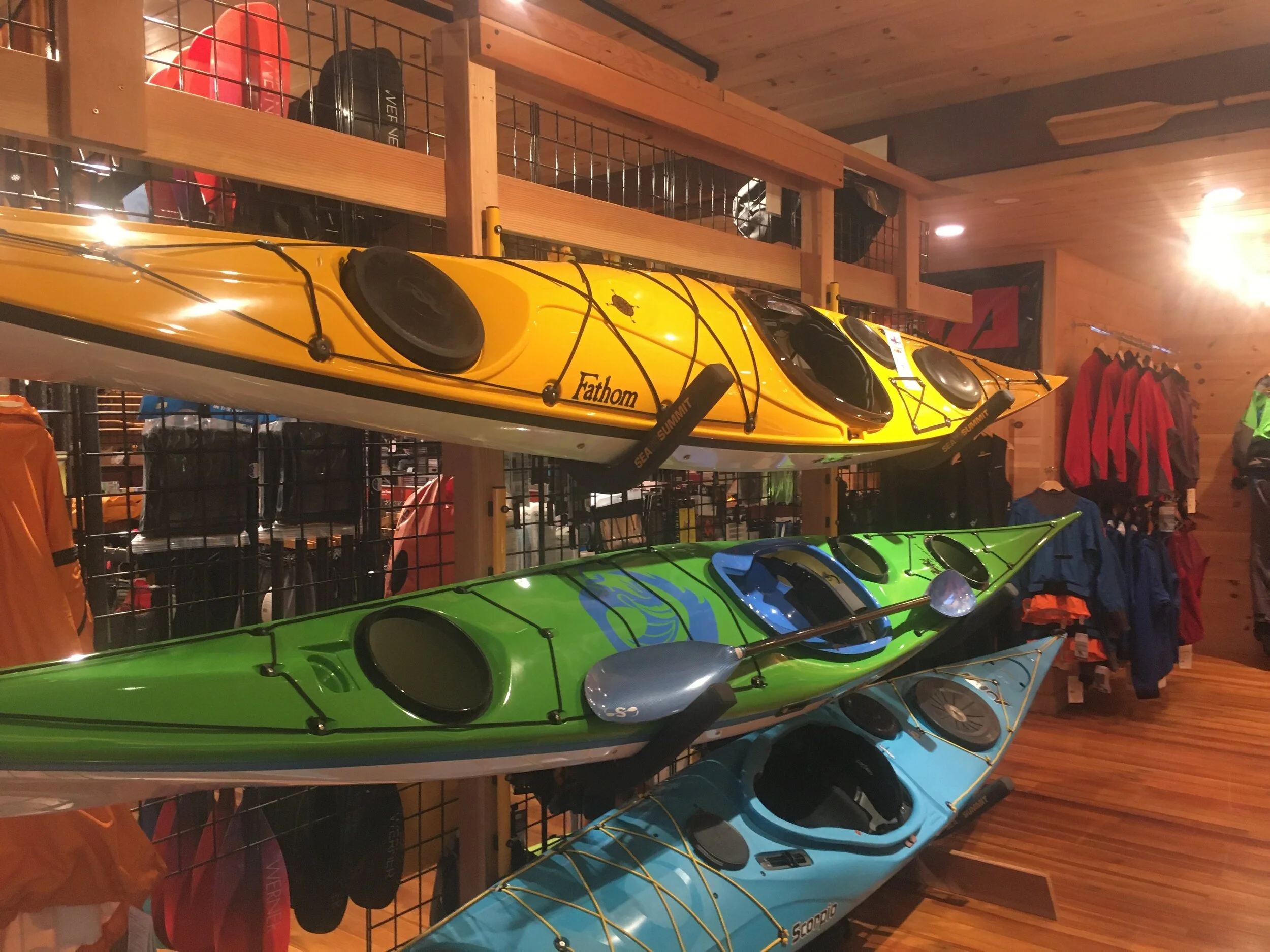 Real Boats Require Real Space Storage And Racks Newbury Kayak Canoe