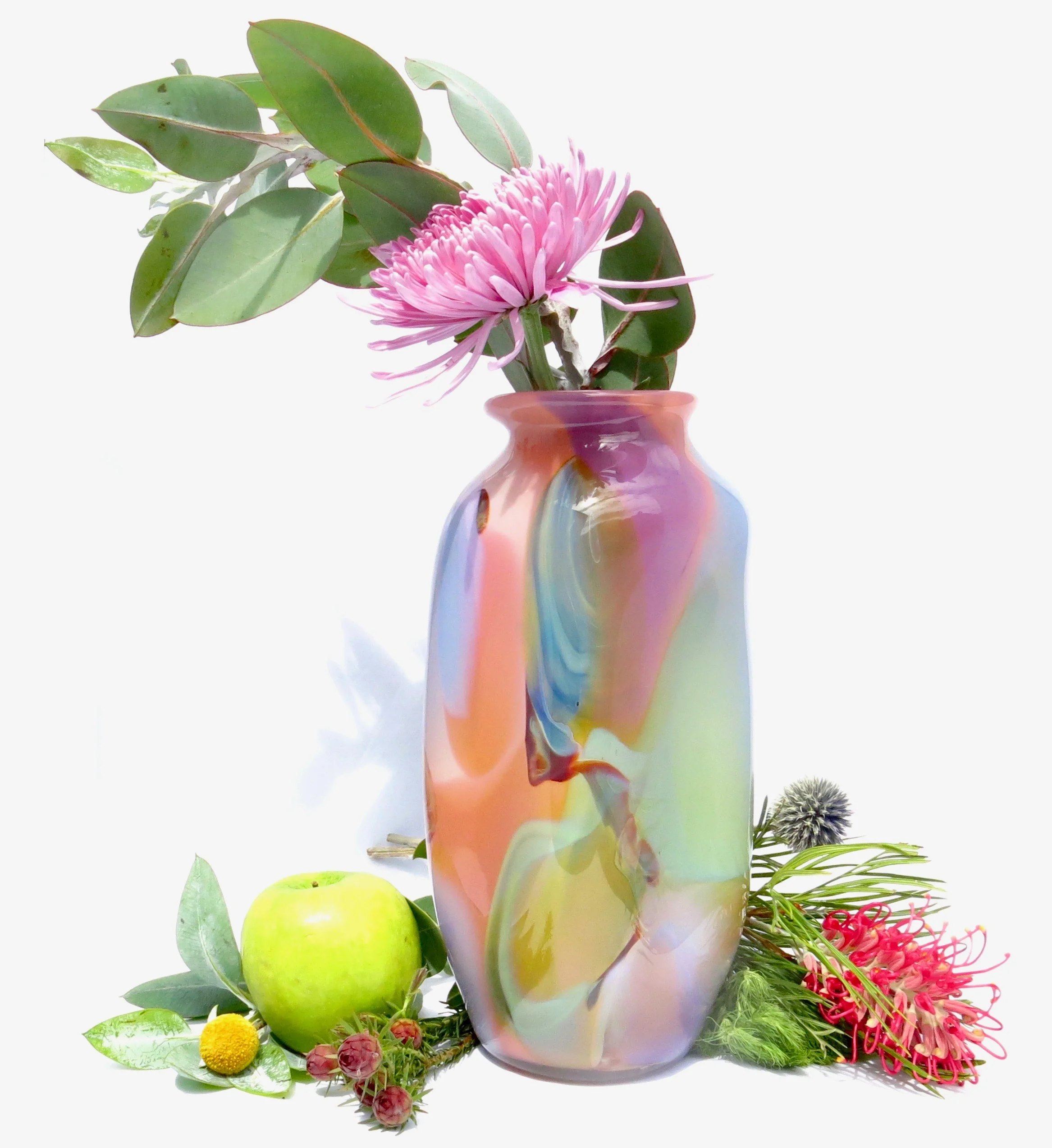 Large Epiphany Vase Balefire Flamngo flowers.jpeg