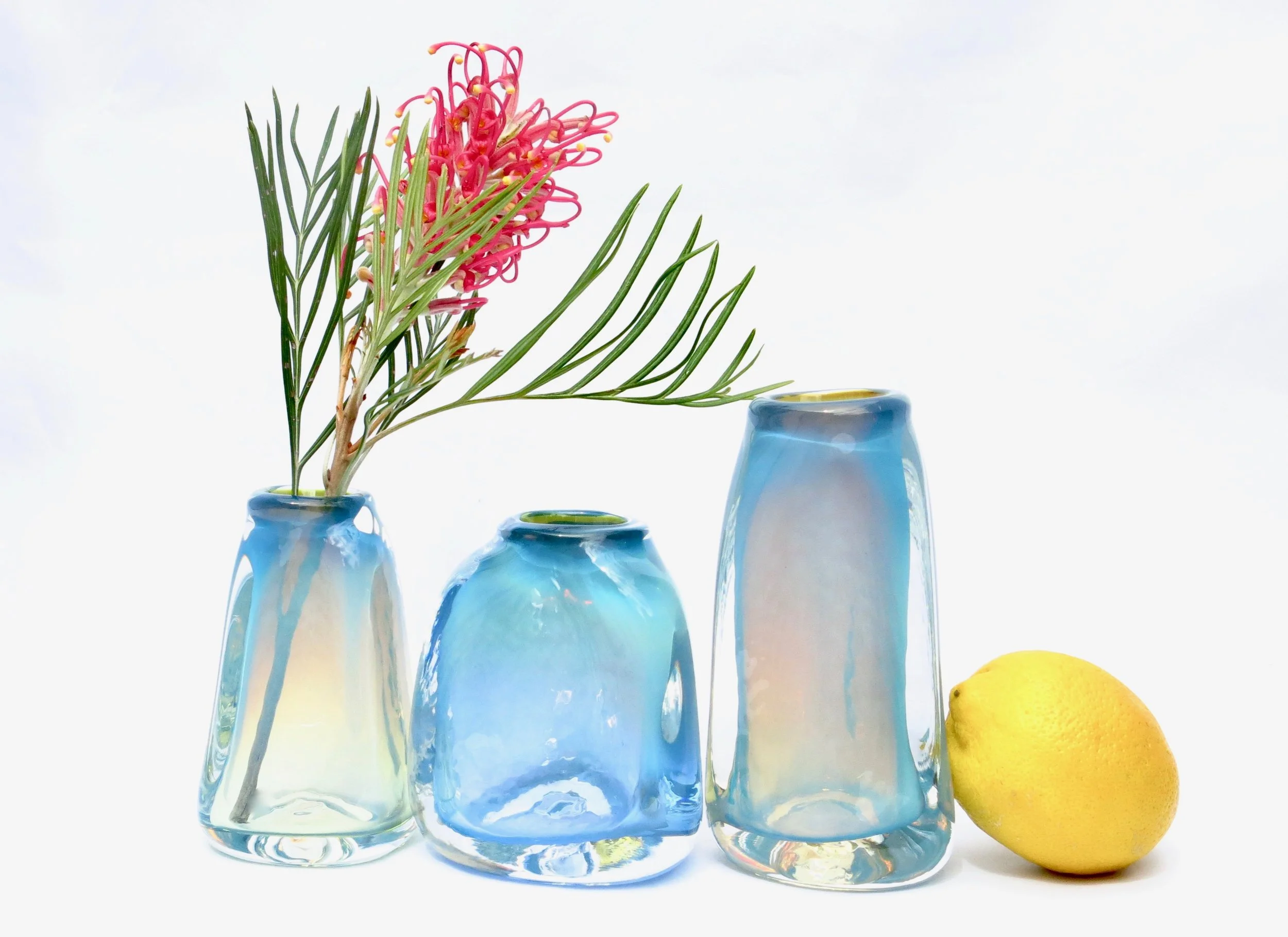 Suspension Vase In Miracle Blue