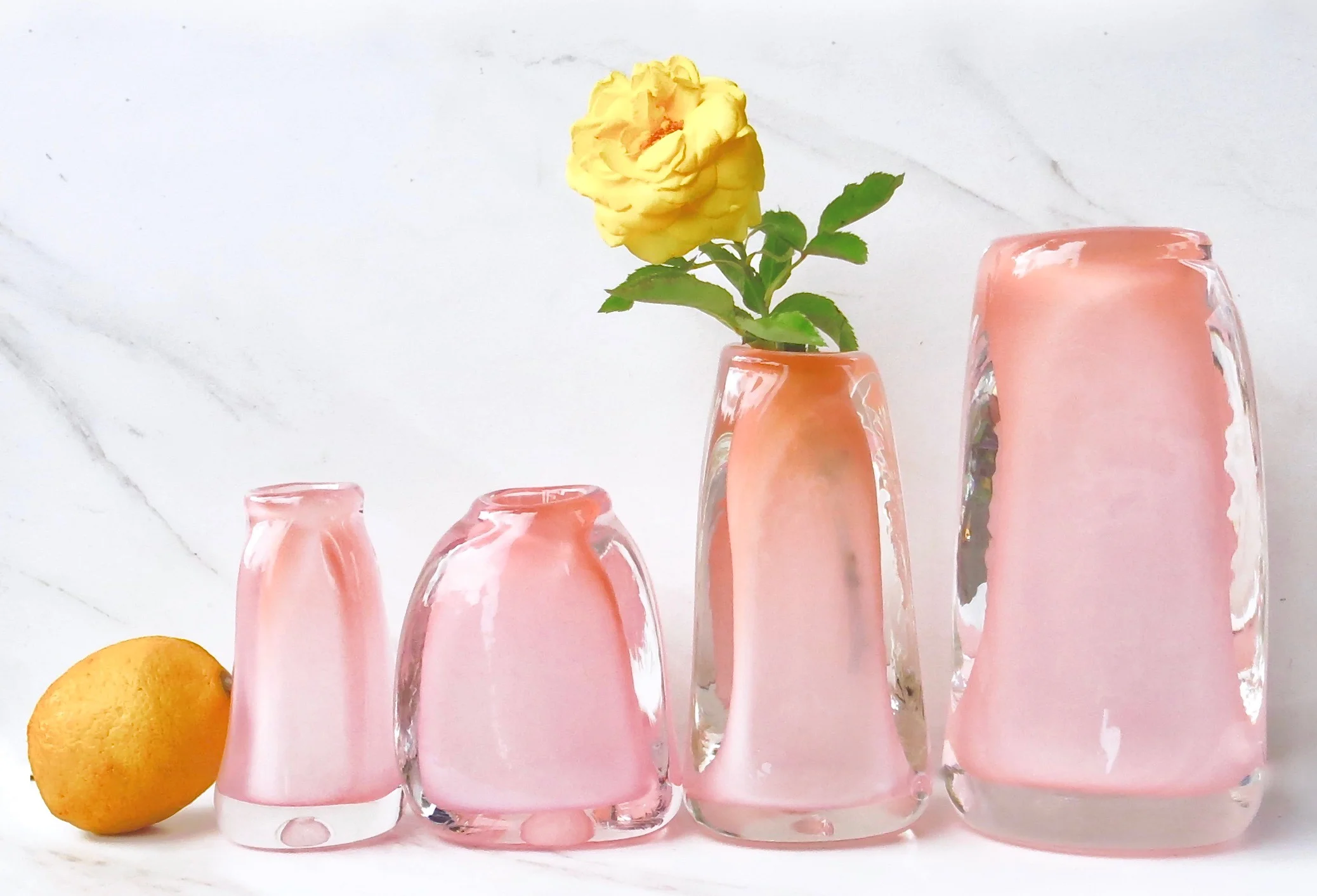 Suspension Vase in Flamingo